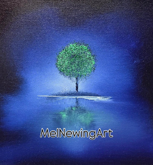 Tree Art.  Green.